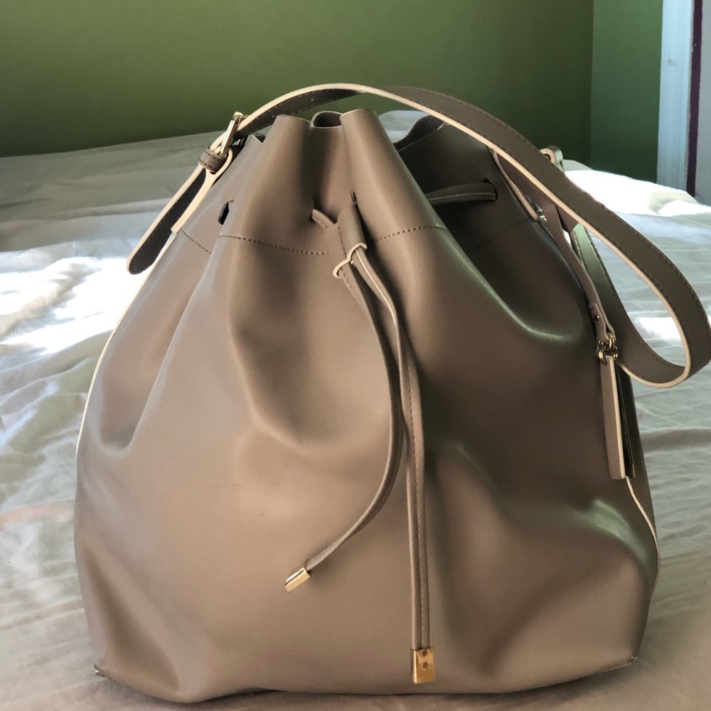 Vince Camuto Large Drawstring Bucket Bag - image 1